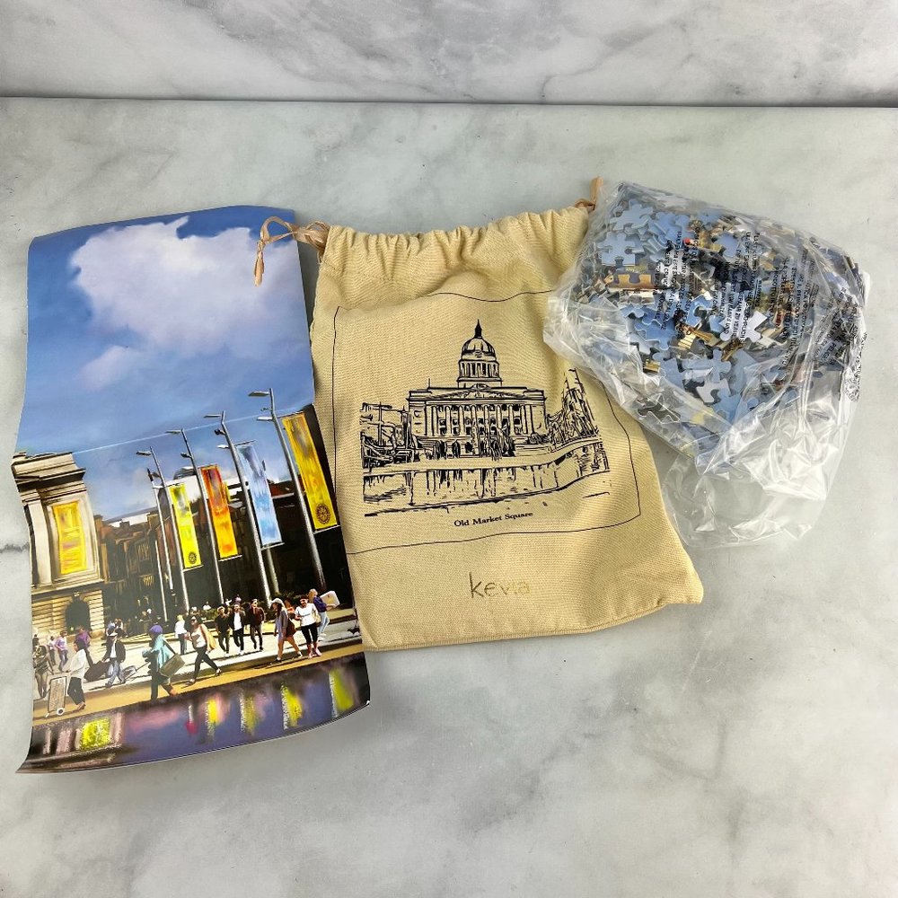 Kevia Nottingham Old Market Square 500 Piece Puzzle